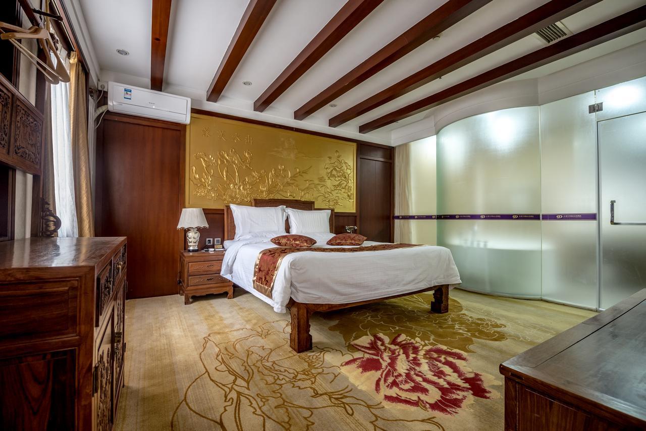 Dajiaoting International Business Hotel Peking Exteriör bild