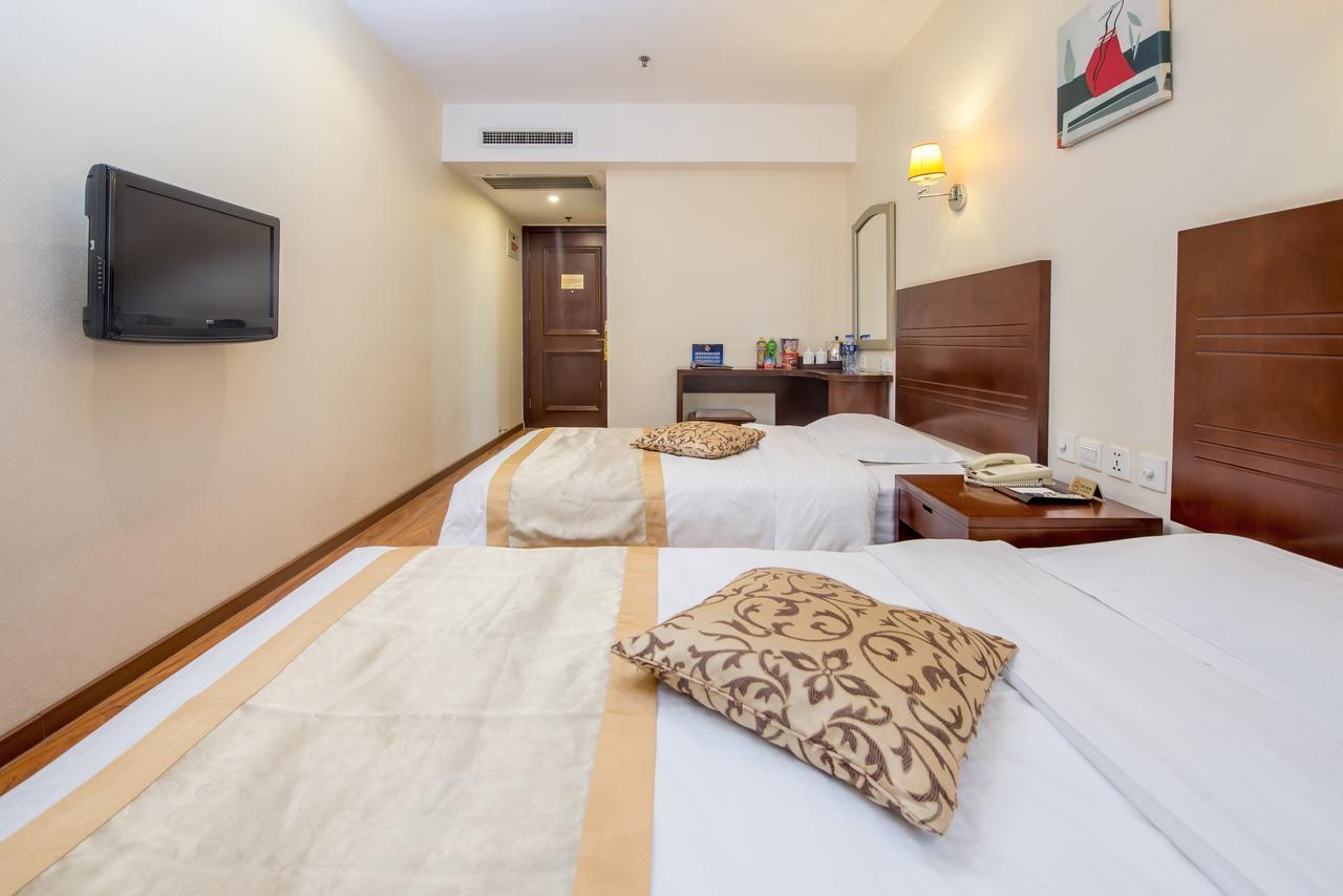 Dajiaoting International Business Hotel Peking Exteriör bild