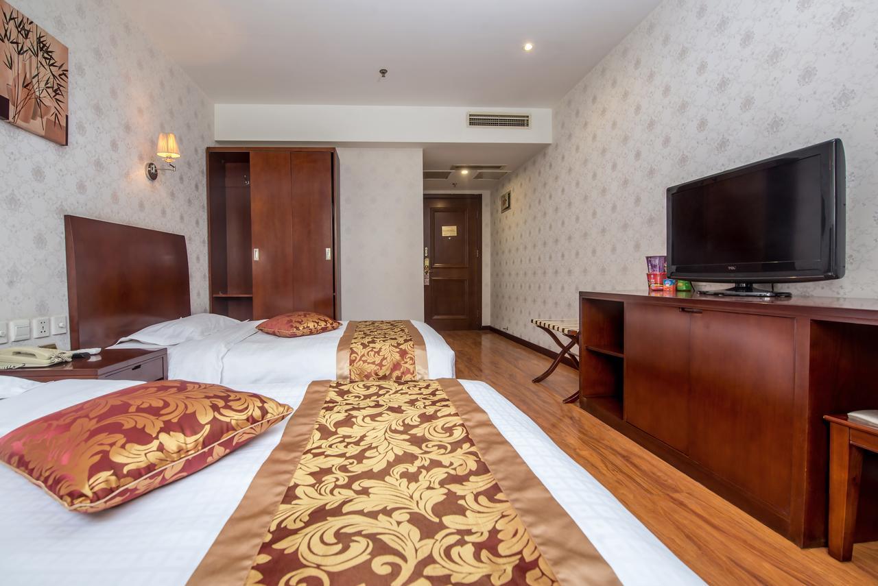 Dajiaoting International Business Hotel Peking Exteriör bild